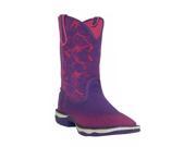Laredo Western Boots Womens Berry Woven Lightweight 8.5 M Purple 5956
