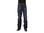 Stetson Western Denim Jeans Mens 38 x 32 Dark 11 004 1312 4039 BU