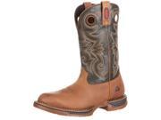 Rocky Western Boots Mens Long Range Waterproof 10.5 W Brown RKW0188