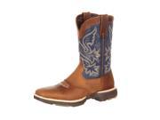 Durango Western Boots Womens Ultralite Saddle Square 11 M Tan DRD0183
