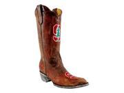 Gameday Boots Womens Stanford Pointed Toe Leather 8 B Brass STA L169 1