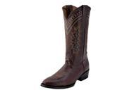 Ferrini Western Boots Mens Apache Round Cowboy 10.5 D Chocolate 12911