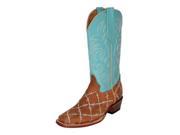 Ferrini Western Boots Womens Narrow Square Barbed 8.5 B Brown 81271 10