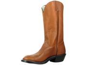 Olathe Western Boots Mens Leather Cowboy Nitrene Sole 9 D Brown 9050
