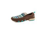 Roper Western Shoes Womens Suede Stripes 8 B Brown 09 021 1778 0119 BR