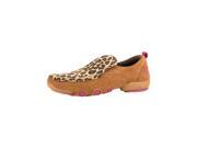 Roper Western Shoes Womens Cheetah Moc 8.5 B Tan 09 021 1778 0128 TA