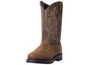 Laredo Work Boots Mens Sullivan Waterproof Steel Toe 8.5 EW Tan 68132