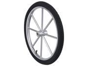 Tough 1 Driving Cart Wheel Durable Solid Spoke Wheel Mini Silver 74 20
