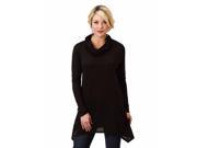 UPC 884426060455 product image for Roper Western Shirt Womens L/S Cowl Loose XL Black 03-038-0514-7061 BL | upcitemdb.com