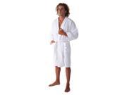 ARUS Men’s High Grade Turkish Terry Cotton Kimono Bathrobe