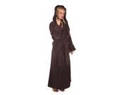 ARUS Women’s High Grade Turkish Terry Cotton Full Length Monk Style Bathrobe