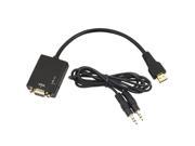 XCSOURCE HDMI Male to VGA Female Video Cable Cord Converter Adapter 1080P For PC AC107