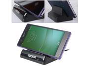 Xcsource® BLACK MAGNETIC CHARGING DOCK Stand Desktop Charger For SONY XPERIA Z3 COMPACT BC443