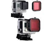 XCSOURCE® Under Waters Sea Scuba Diving 10 20m Red Color Filter For GoPro Hero 3 LF579