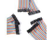 Xcsource® 3PCS 30cm 40PIN Female Male DuPont Cable Line Jumper Wire