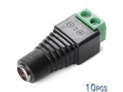 Xcsource® 10pcs Male 5.2mm 2.1mm DC Power Jack Adapter Connector For Camera CCTV AC248