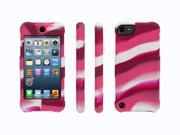 Griffin Survivor Skin for iPod touch 5th gen. pink swirl 6 foot drop protection in a silicone skin.