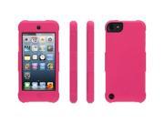 Survivor Skin for iPod touch 5th 6th gen. hot pink 6 foot drop protection in a silicone skin.
