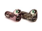 Mossy Oak His Hers Car Chargers in Obsession Break Up Infinity Dual USB Charge your smartphone in your vehicles