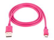 3 ft Micro USB Charge Sync Cable Pink USB to micro USB charge cable