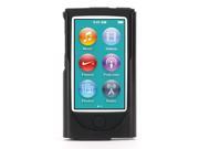 Black 2 in 1 Belt Clip case for iPod nano 7th gen. Cushioned and protected