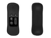 Griffin Apple TV 4th gen Remote Case Non Slip Easy to grip Ergonomic Silicone Survivor Play for Siri Remote Black