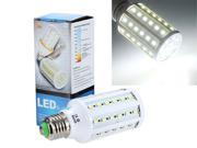 E27 12W 220V 60 LED 5630 SMD High Power Energy Saving Corn Light Bulb Pure White