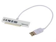 USB 2.0 to SATA Serial ATA 15 7 22P Adapter Cable For 2.5 HDD Hard Drive Laptop