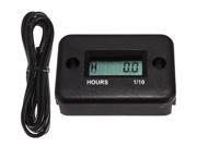 Inductive TACH HOUR Meter for Stroke Gas Engine Motorcycle ATV Snowmobile Boat