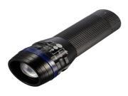 NEW CREE 3 Mode LED Flashlight Torch Light Adjustable Torch Zoom Focus aluminum waterproof red blue