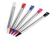 5pcs Retractable Metal Touch Screen Stylus Pen Set Pack for Nintendo 3DS New
