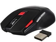 2.4GHz Wireless Game Gaming Mouse Mice 1000 1600 2000 DPI 7 Buttons PC Laptop CS black