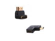 HDMI Male to Female Right Angle 90 Degree Adapter Adapter Connector Coupler Up Angle 90 Degree Port Saver