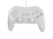 New White Classic Pro Wired Controller Joypad for Nintendo Wii Video Game Remote