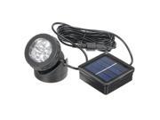 Waterproof Solar Powered 6 LED Spotlight Spot Light Lamp Xmas Garden Pool Pond