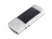4 LED Rechargeable Solar Powered Cellphone Charger Flashlight Torch FM Radio