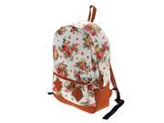 Women Girl Lady Vintage Cute Flower Floral Bag Schoolbag Campus Bookbag Backpack 5 Colors for Laptop Notebook Tablet PC
