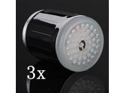 3x RGB LED Color Change Faucet Light Shower Temperature Sensor Water Tap No Battery