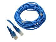 RJ45 CAT5 CAT5E 25FT Ethernet Lan Network Patch Cable 25 ft Blue New