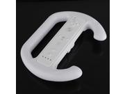 Wireless Wiimote Remote Controller Mario Kart Racing Steering Wheel for Nintendo Wii WiiU Game White