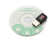 150M Mini USB Wireless Adapter Network LAN Card 802.11n g b