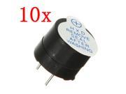 10 pcs Magnetic Separated Alarm Ringer Active Buzzer Beep 5V DC 85DB