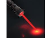 2 in 1 Waterproof 7 LED Flashlight Light 0.5mW Laser Point Pen