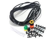 33 ft Outdoor Greenhouse Garden Misting Cooling System Mist Nozzle Sprinkler