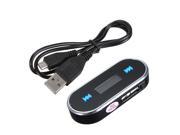 White Wireless 3.5mm In car Handsfree LCD FM Transmitter For iPhone 5 iPod Touch