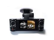 1280X480 Dual Lens Driving F600 Recorder Car Camera DVR Video