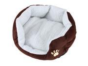 Pet Dog Cat Soft Fleece Warm Bed House Plush Cozy Nest Pad Mat