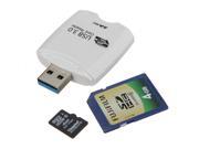 USB 3.0 Memory Card Reader For SD SDHC SDXC MMC Micro SD T Flash pc laptop Windows ME 2000 XP Vista Mac OSX v10.1.2 plus