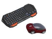 2.4GHz Wireless Optical Car 1600 DPI Mouse For PC Laptop Win 7 Windows XP Mini Bluetooth Wireless Keyboard Touchpad Mouse For iPad PC