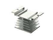 Aluminum Alloy Heat Sink For Solid State Relay SSR Heat Dissipation